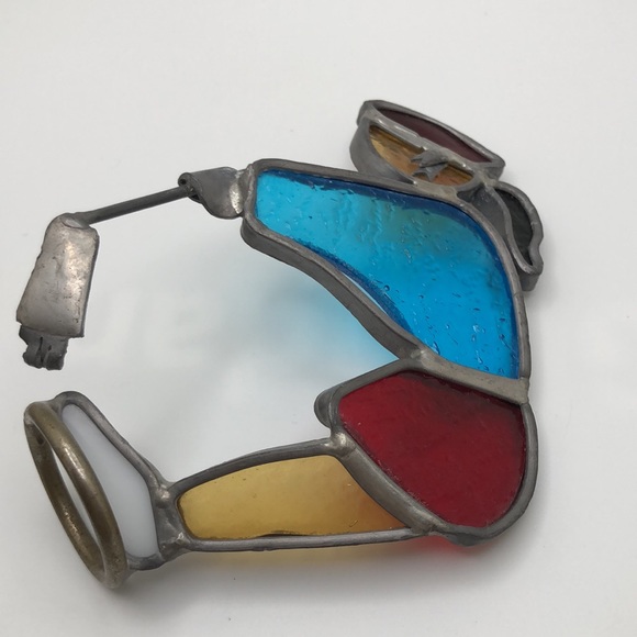 VTG Stained glass Standing Golfer Suncatcher - Picture 3 of 7